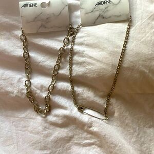 Silver plated necklace chains